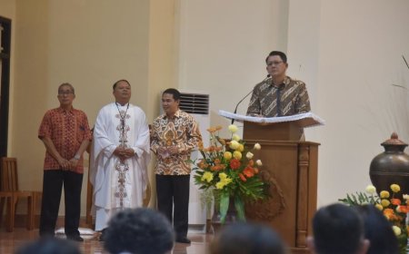 Wakil Bupati Sleman Hadiri Perayaan Malam Paskah