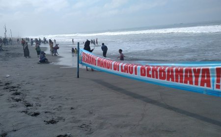 Tiga Anak Terseret Ombak Samudera Indonesia di Kebumen Meninggal