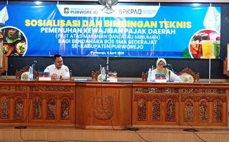 Bidik Potensi Dana BOS, BPKPAD Purworejo Perketat Pengawasan Pajak Makan-Minum