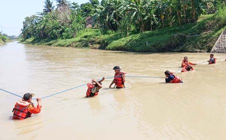 Misteri Hilangnya Pencari Ikan di Sungai Luk Ulo Terjawab, Tim SAR Temukan Korban
