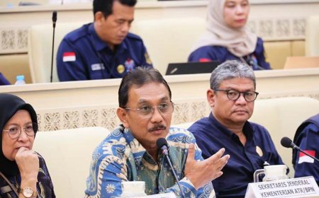 Sekjen ATR/BPN Minta Dukungan DPR RI untuk Cetak SDM Pertanahan Berintegritas
