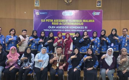 RSUD dr Tjitrowardojo Purworejo Dukung Program Eliminasi Malaria