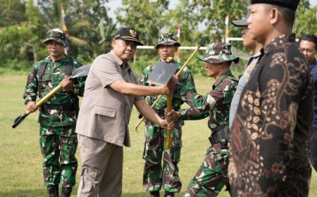 TMMD Sengkuyung Tahap II Resmi Dibuka, di Sendangrejo Sleman