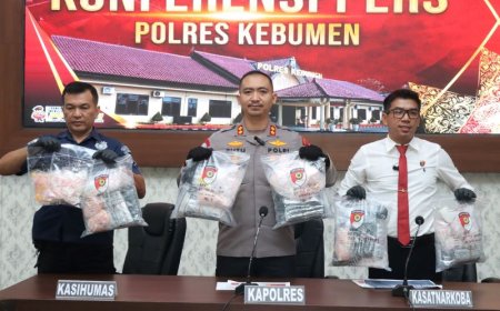 Polres Kebumen Menyita 76 Ribu Obat Keras Ilegal