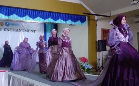 Fashion Show Karya Pelajar SMK Negeri 1 Sewon Menakjubkan