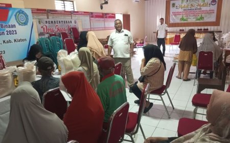 “Bantuan Beras yang Diterima Jangan Dijual ya…”