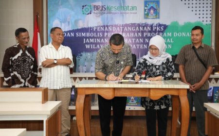 BPJS Cabang Sleman dan Mitra JKN Teken Kerja Sama