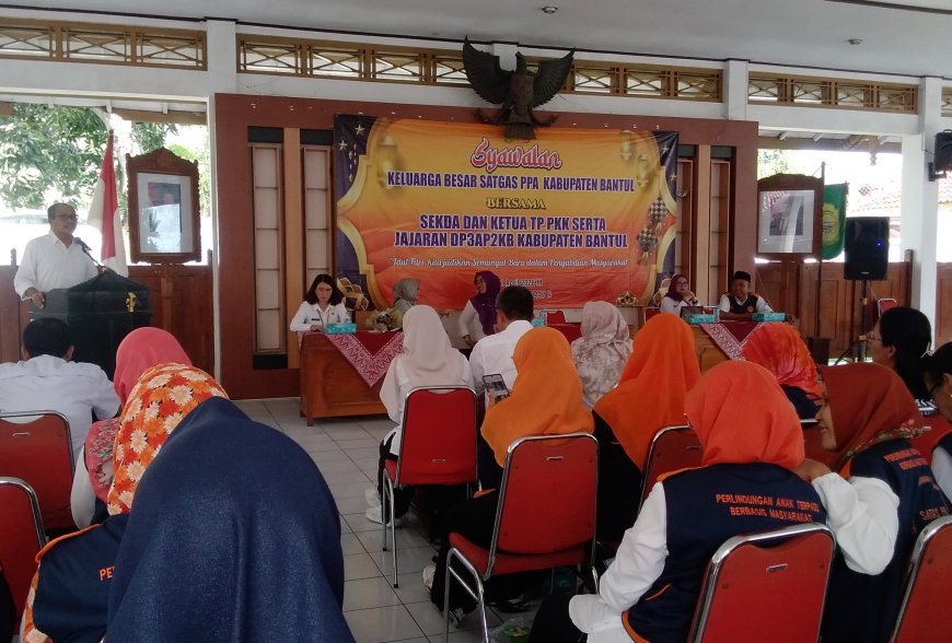Bupati Bantul Tegaskan Satgas PPA Berperan Penting