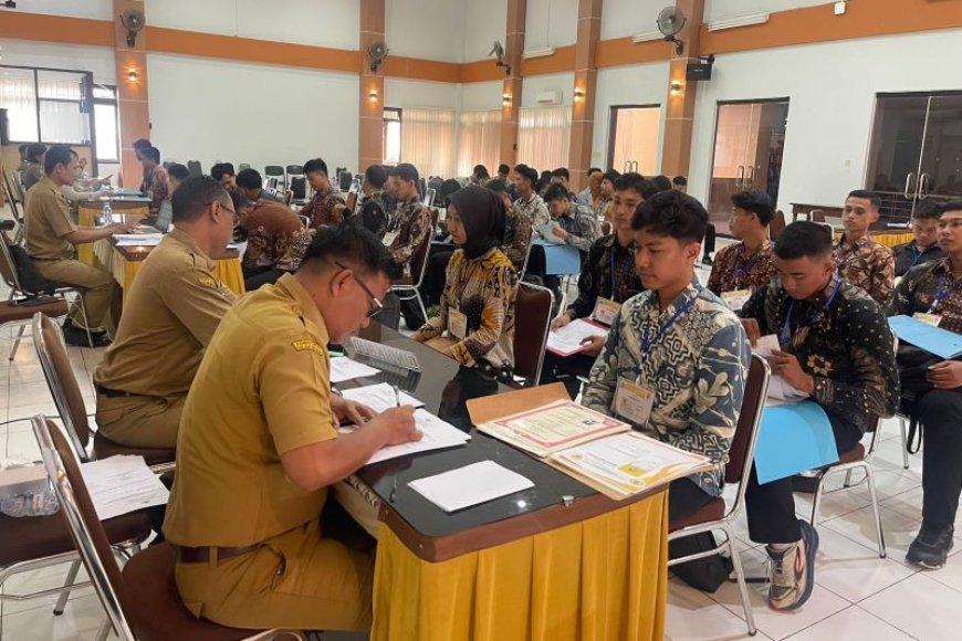 Polres Purworejo Gelar Tahapan Pemeriksaan Administrasi Calon Siswa Anggota Polri 2026
