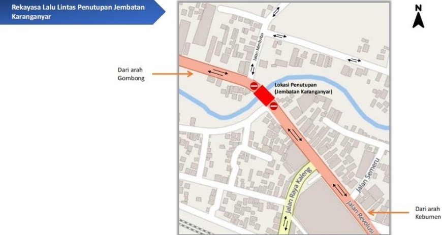 Jembatan Karanganyar Kebumen Diperbaiki