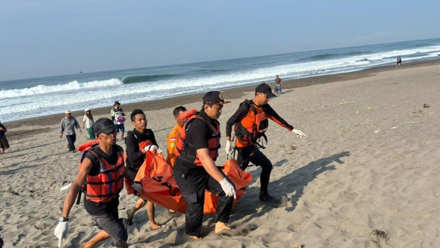 Dua Anak Terseret Ombak Samudera Indonesia Ditemukan Meninggal