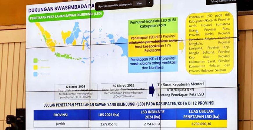 Benteng Swasembada Pangan! Menteri Nusron Wahid Kunci Mati Alih Fungsi Lahan Sawah