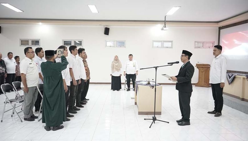 Kantah Bantul Lantik Panitia Ajudikasi PTSL Baru demi Kepastian Hukum Rakyat