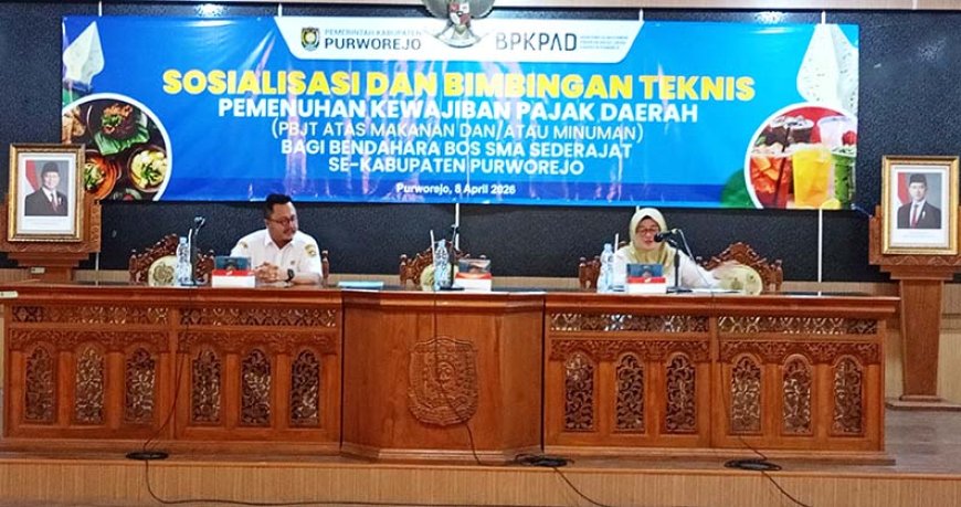 Bidik Potensi Dana BOS, BPKPAD Purworejo Perketat Pengawasan Pajak Makan-Minum