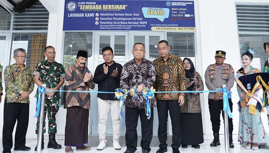 Sleman Perang Total Lawan Narkoba! Bupati Harda Kiswaya Resmikan Kantor Baru BNN Sebagai Markas Perlawanan