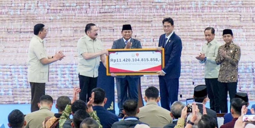 Satgas PKH Setor Denda Rp11,4 Triliun dan Selamatkan Ratusan Ribu Hektare Hutan
