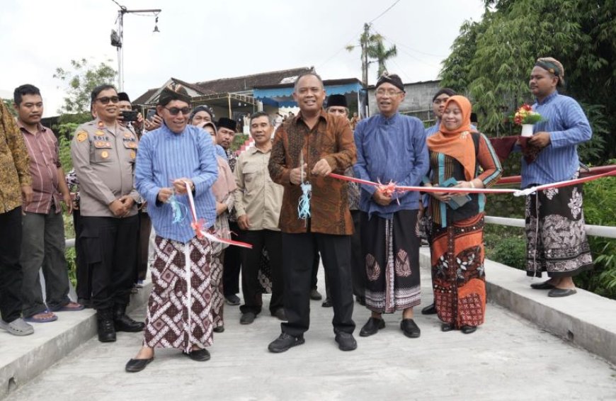 Jembatan Jatra Winongo Sleman Diresmikan