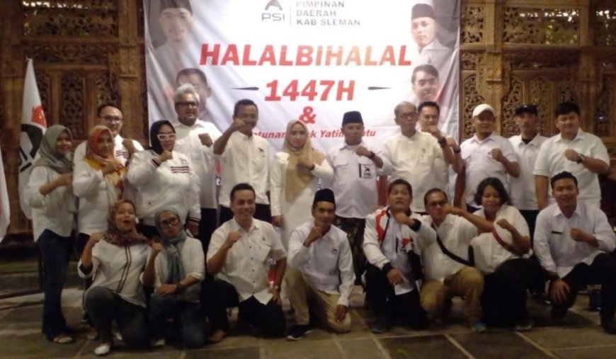 PSI Jaga Kerukunan dengan Partai Lain dan Kembangkan Jiwa Sosial