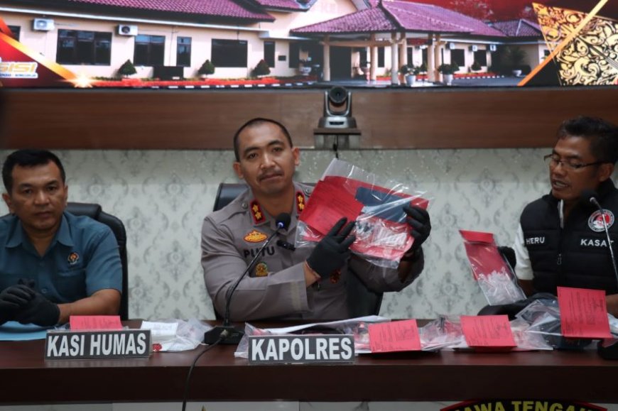 Pengedar Sabu di Kebumen Ditangkap dengan Barang Bukti 28,90 Gram