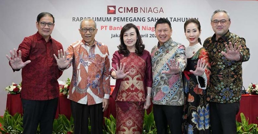 Dividen Jumbo Rp 4,07 Triliun, CIMB Niaga Perkuat Jajaran Direksi & Tata Kelola Perbankan