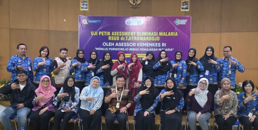RSUD dr Tjitrowardojo Purworejo Dukung Program Eliminasi Malaria
