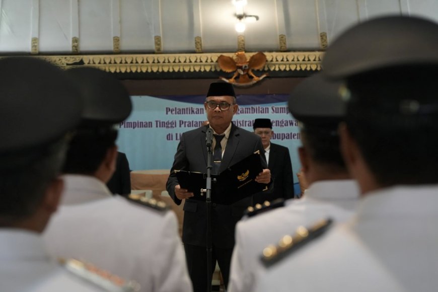 Sebanyak 190 Pejabat Pemkab Sleman Dilantik