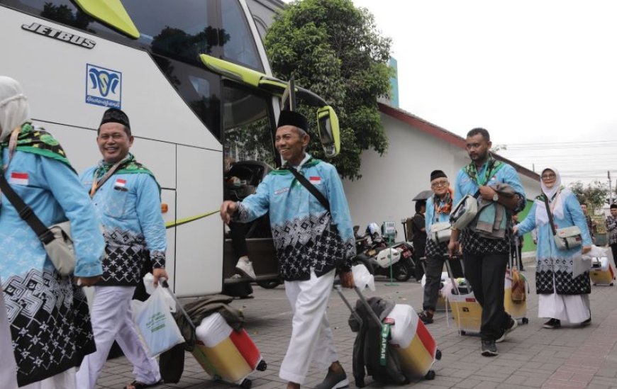Sebanyak 354 Calon Jamaah Haji Asal Sleman Berangkat