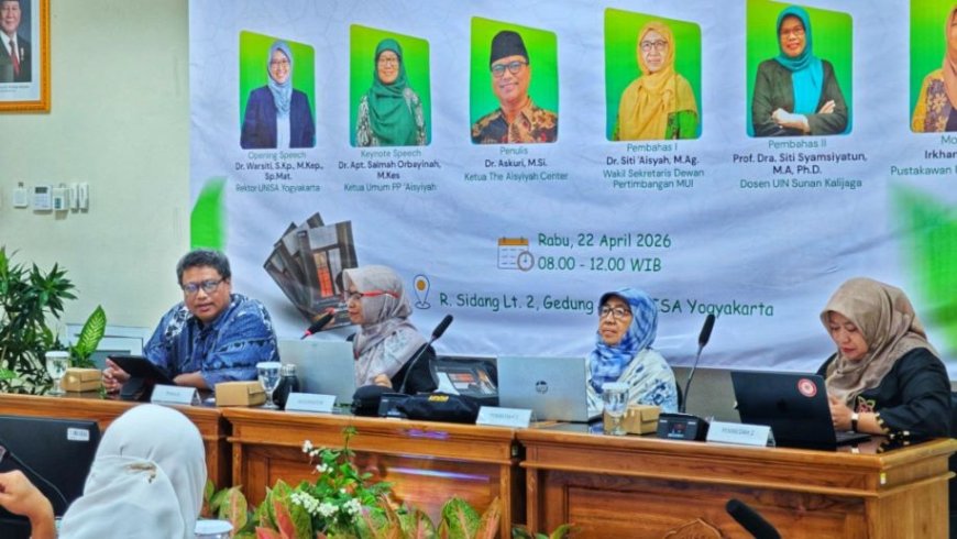 Unisa Meluncurkan Buku Syarah Risalah Perempuan Berkemajuan