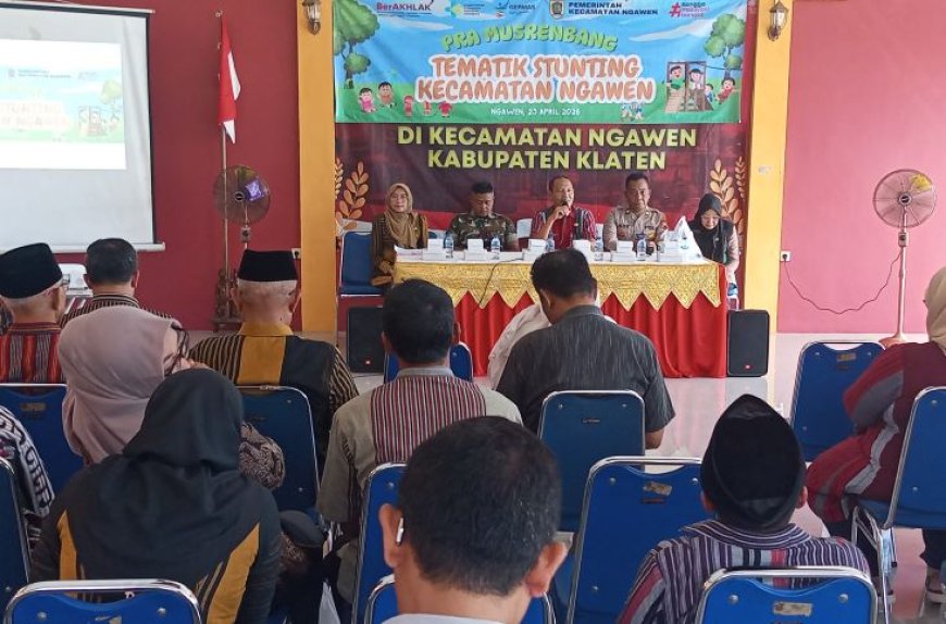 Stunting di Kecamatan Ngawen Klaten Perlu Perhatian Serius