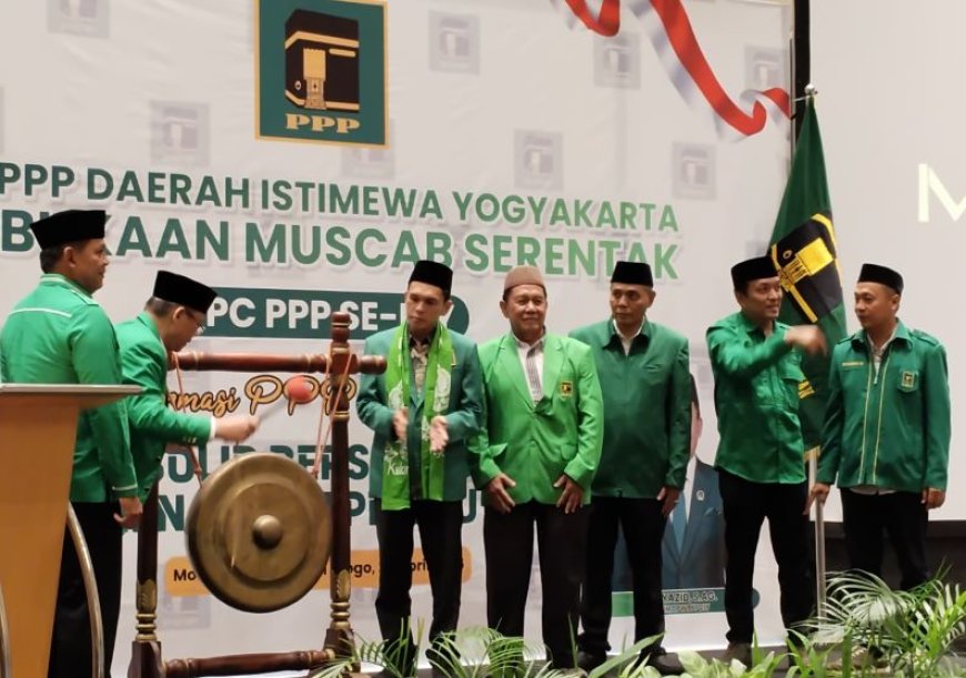 PPP se-DIY Gelar Muscab di Kulonprogo, Konsolidasi hingga Ranting