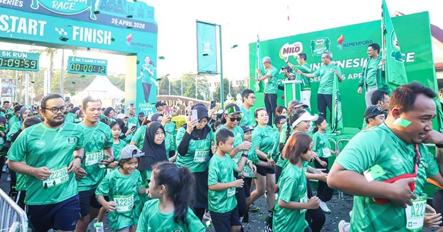 Jogja Jadi Tuan Rumah Pertama, Ribuan Pelari Ramaikan MILO ACTIV Indonesia Race 2026