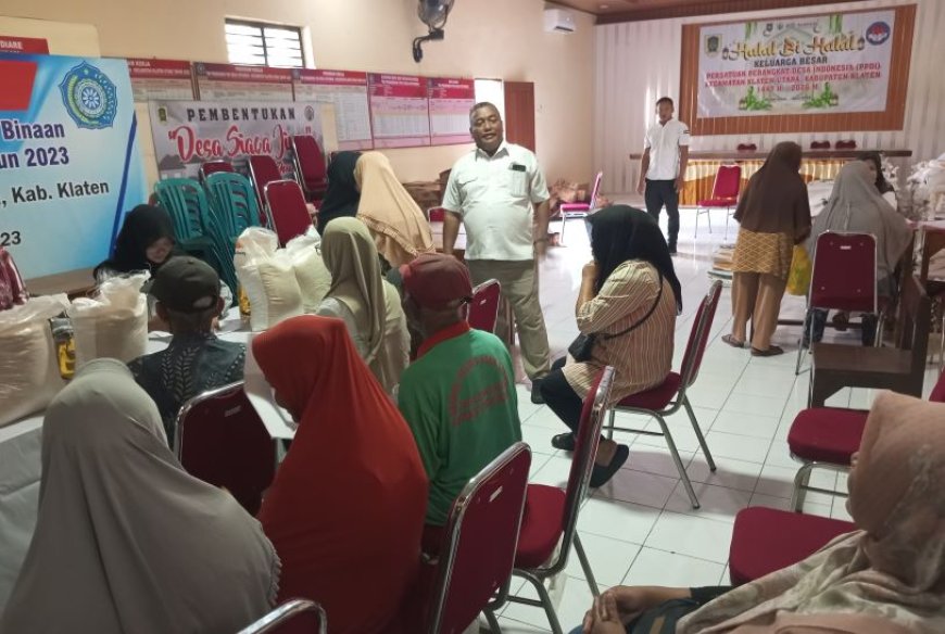 “Bantuan Beras yang Diterima Jangan Dijual ya…”