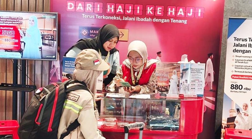 Ibadah Tenang di Tanah Suci, Ini Daftar Lengkap Posko Layanan Telkomsel di Makkah dan Madinah