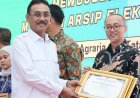 Wujudkan Birokrasi Modern, Sekjen ATR/BPN Beri Penghargaan Satker Pengelola Kearsipan Terbaik 2026