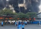 Area Parkir Pabrik Ban PT Arami Jaya Terbakar, 150 Motor Hangus