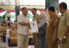 Sebanyak 246 PNS Pemkab Sleman Terima SK Pensiun