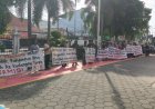 Ratusan Warga Seloharjo Bantul Geruduk PTUN DIY