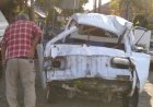 Seorang Pelajar Meninggal Tertabrak Mobil Saat akan Berbelok