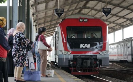 KA Bandara YIA Relasi Yogyakarta-Wates Semakin Diminati