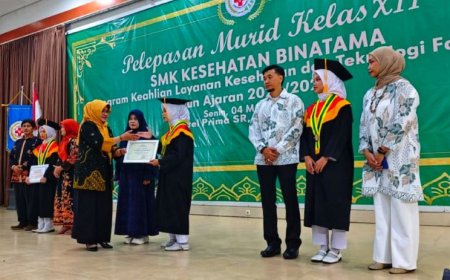 Sebanyak 22 Siswa SMK Kesehatan Binatama Siap Berangkat ke Jepang