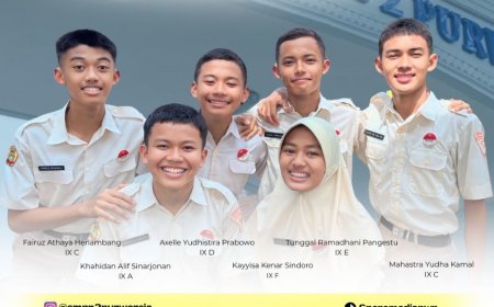 Enam Lulusan SMPN 2 Purworejo Berhasil Masuk SMA Taruna Nusantara