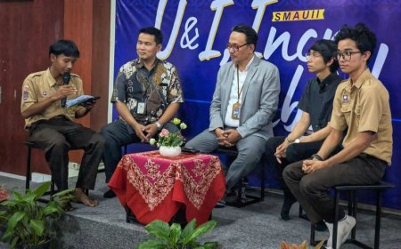 Pelajar SMA UII Yogyakarta Menulis Buku “Melambat di Kota yang Berlari”