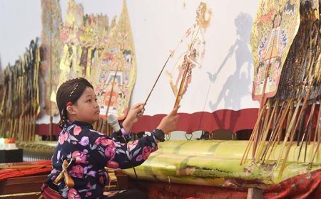 Para Pendekar Cilik Sleman "Unjuk Gigi" di Festival Dalang 2026