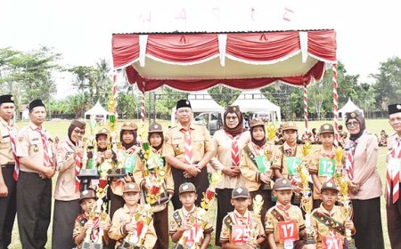 Ratusan Pramuka Siaga Purworejo Adu Tangkas demi Tiket ke Unggaran