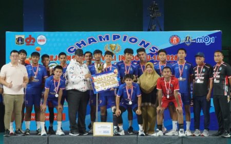 Patriot Purworejo Runner Up Kejurnas Bola Voli Indoor U-18 2026
