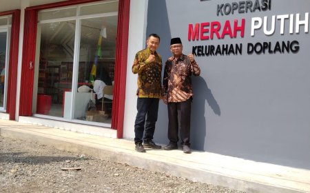 Koperasi Merah Putih Doplang Diresmikan