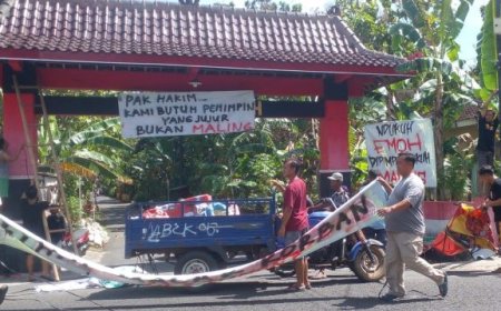 Warga Tolak Dukuh Pencuri Gamelan Memimpin Kembali