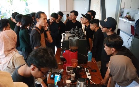 Pelatihan Barista Bersertifikat di Sleman, Jalan Baru Anak Muda Masuk Industri Kopi