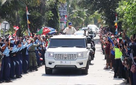 Lautan Massa Sambut Presiden Prabowo di Kebumen, Ratusan Personel Gabungan Siaga Penuh