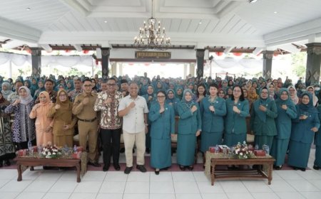 TP PKK Sleman Teguhkan Komitmen Memperkuat Semangat Pengabdian